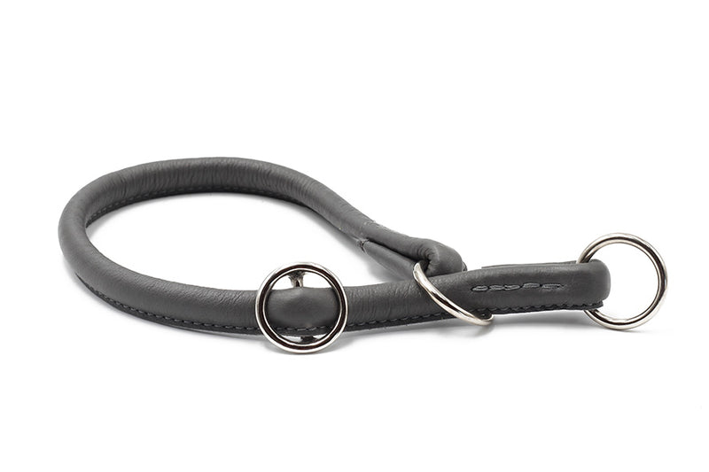 Halsband Rundgenäht Silber 1 Halsband Rundgenäht Silber