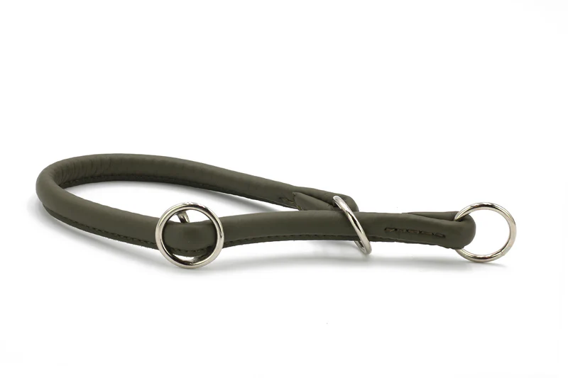 Halsband Rundgenäht Silber 4 Halsband Rundgenäht Silber – Bild 4