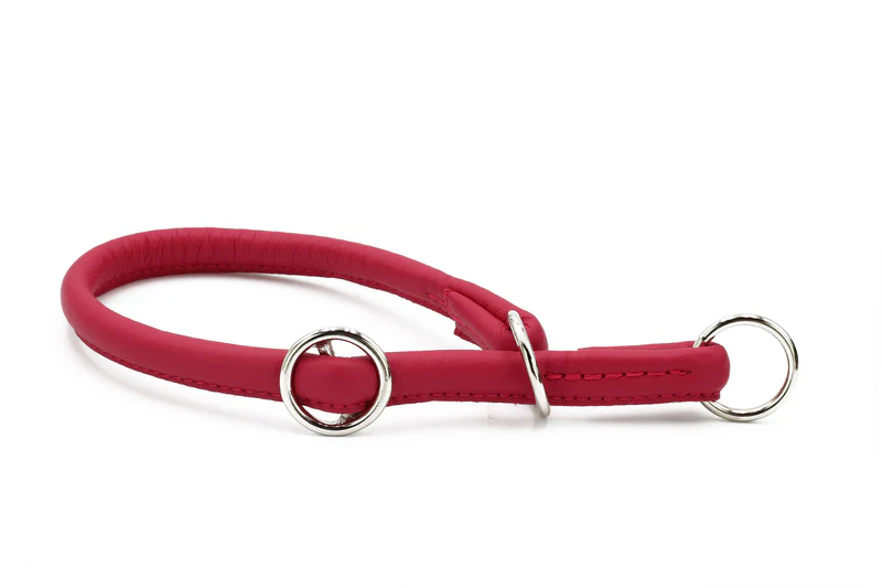 Halsband Rundgenäht Silber 2 Halsband Rundgenäht Silber – Bild 2