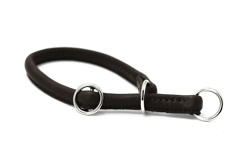 Halsband Rundgenäht Silber 8 Halsband Rundgenäht Silber – Bild 8