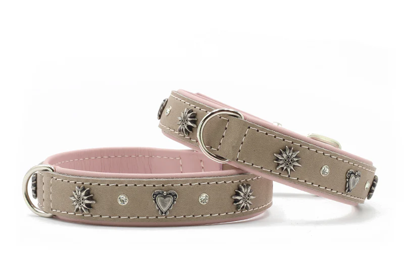 Halsband Herzblatt 1 Halsband Herzblatt